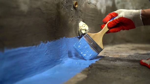 SJ Waterproofing Pros commercial waterproofing team near Burlington, NJ